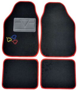 TAPPETO ROSSO IN MOQUETTE - HEART