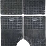 TAPPETO ANT. 72X44
POST. 46X43 IN GOMMA - BOLT