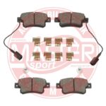 Kit pastiglie freno posteriore Master Sport 13046038622N-SET-MS