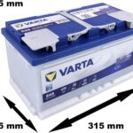 E46 - VARTA 75AH EFB 730EN